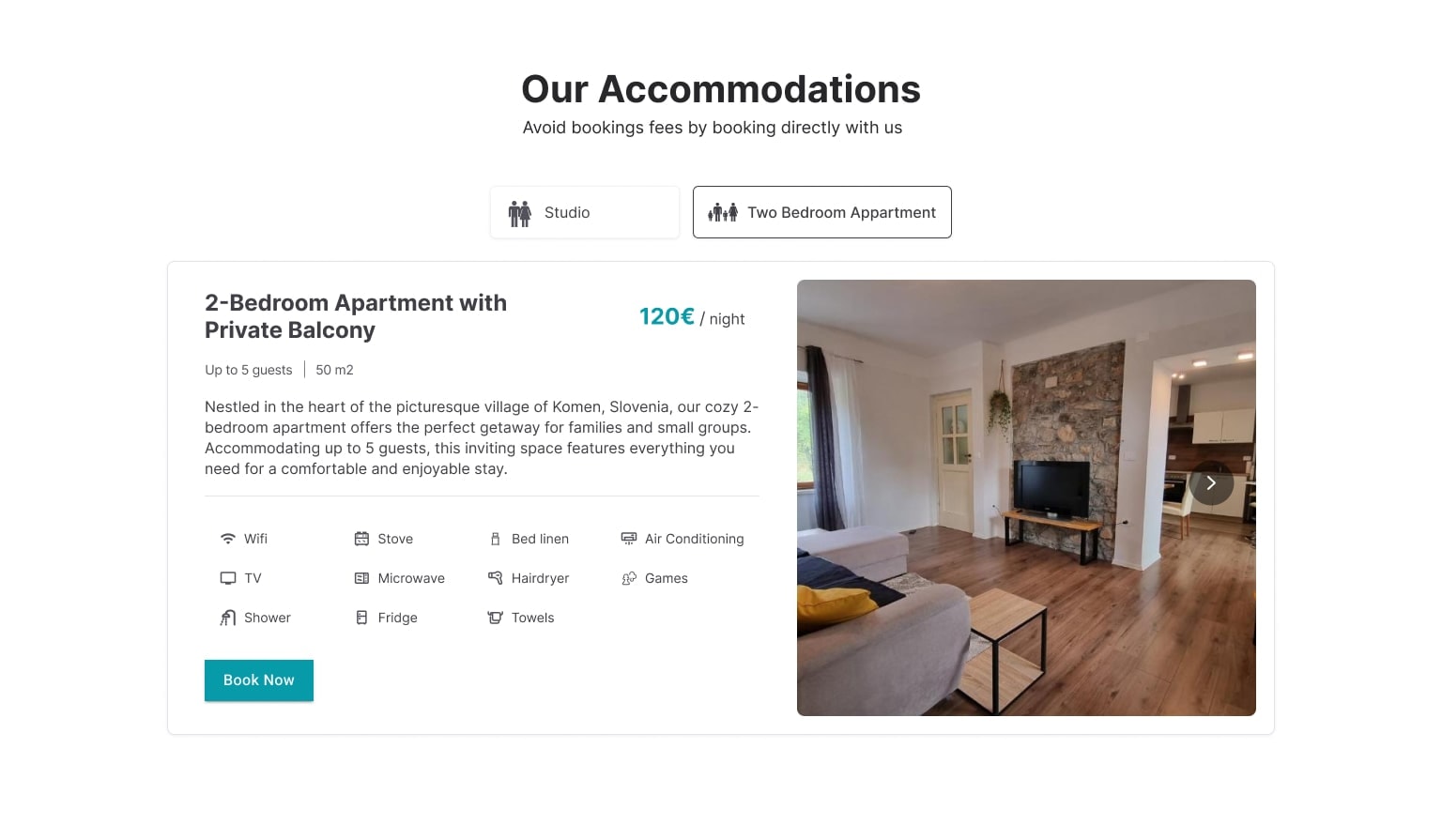 Website pricing page mockup